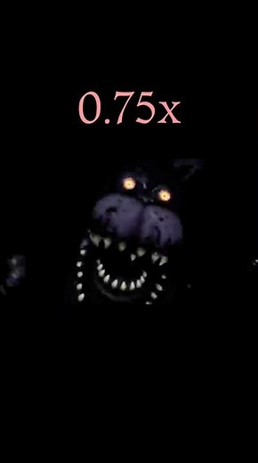 FNaF 8 DLC – Nightmare Bonnie – Jumpscare 0.25x ➜ 2x