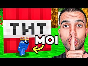 J'ai Triché En Etant Minuscule pour Gagner ce CACHE CACHE sur Minecraft !