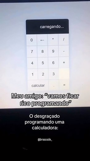 Brasil Code | Programador on Instagram: ""Carregando" 🤡 ‼️Curso curso completo de programação, com suporte + certificado 👨🏼‍💻 Link da bio!"