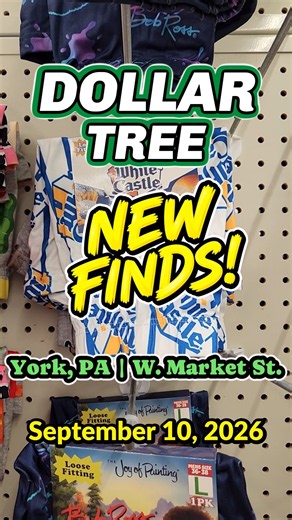 NEW FINDS! Dollar Tree Shop With Me in York, PA - West Market St. | September 10, 2026