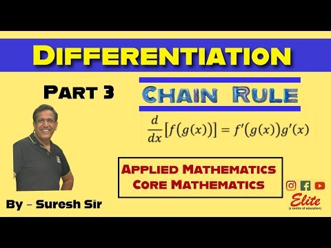 "How to Use Chain Rule in Differentiation | Step-by-Step Guide" #differentiation #maths