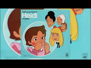 Heidi. Todas las Canciones de Heidi en Español. CBS LP S 81172 Disco LP 1975 Portugal
