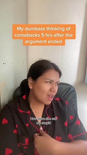 Thinking of Comebacks After an Argument