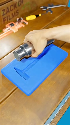 Fact Verse on Instagram: "How To Make A Strong Hammer Out Of Ice#shorts How to Make a Super-Strong Ice Hammer That Actually Works | Frozen Science Experiment What happens if you try to hammer a nail with ice? It instantly shatters-unless you build it the smart way. Learn how using a mallet mold, paper towels, cotton balls, and string can transform fragile ice into a surprisingly strong hammer. This viral frozen experiment shows how layered structure and weight distribution can create an ice tool