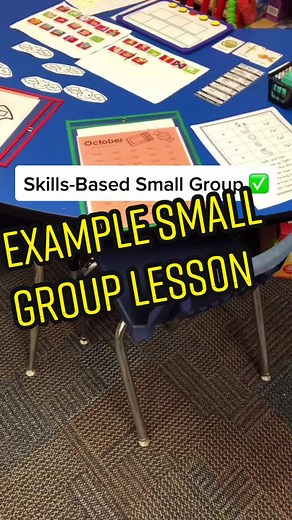 Skills-Based Small Group Lesson for Phonics and Phonemic Awareness