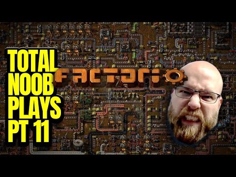 NOOB SUCKS at Trains Factorio FRESH RUN Part 11