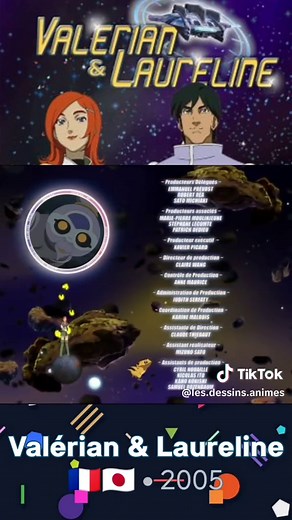Générique de début et fin du dessin animé de l'animé qui raconte l'histoire d'un garçon qui a un vaisseau spatial et qui part dans le passé et trouve une fille qu'il ramène dans le futur Openning VF français• Valérien et Laurine #dessinanimé #2005 #canalJ #Valérian #valerian #valerianetlaureline #valerianetlacitedesmillesplanetes #sciencefiction #enfance #ecole #generiquedessinanimé #spatial #ecole