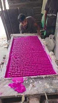 See how coloring chalk is made