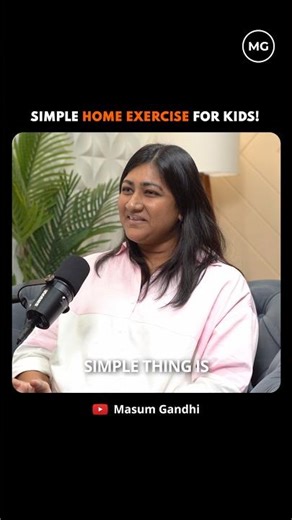 Easy Daily Exercise for Kids at Home! ✨ #parenting #podcastclips #shorts #viralvideo