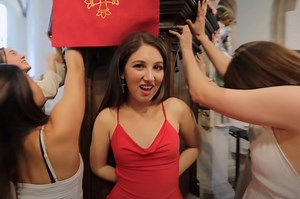 Is the viral ‘Red Dress’ music video all just an elaborate meme?