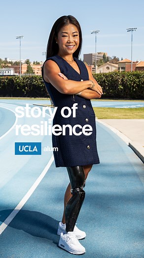 Scout Bassett (Bruin story since ’11) is a world-record-holding Paralympian, author, and global advocate redefining what’s possible. Born in China and raised in an orphanage before being adopted and finding her way to UCLALA Scout transformed personal adversity into a lifelong mission to uplift others. As president of the Women’s Sports Foundation and founder of the Scout Bassett Fund, she champions equity, disability inclusion, and access for underrepresented athletes worldwide. Her memoir, Luc