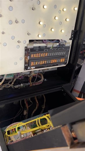 Data East The Simpsons pinball missing knocker mech