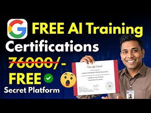 GOOGLE दे रहा है: FREE AI Courses + Certification | Worth ₹66,000+ | Don't Miss 🔥