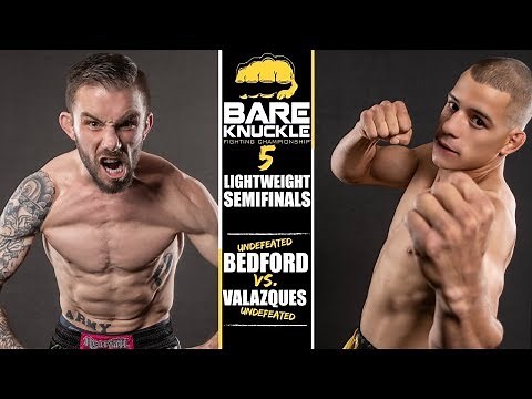 BKFC 5 Full Fight "Brutal" Johnny Bedford vs. Abdiel Valazques