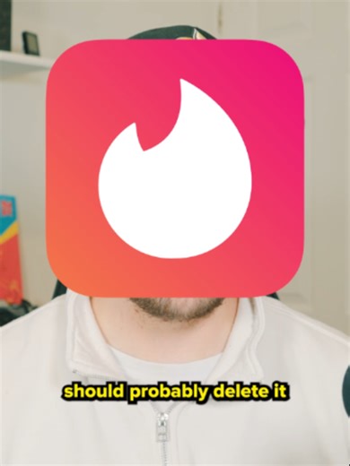 You should delete Tinder #fyp #technology #uk #online #socialmedia #dating #datinglife #tinder #hinge