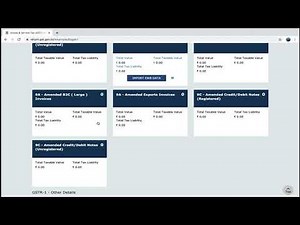 GSTR 1 main amended invoice kaise kare || GST Return karne ke baad invoice ko change kase kare ||