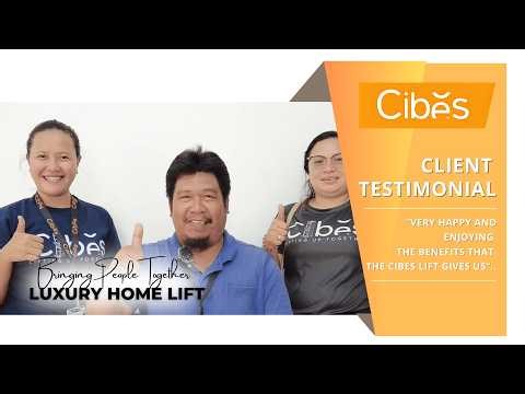 Home Lift Installed in Municipality of Sibonga, Cebu City | Cibes Lift PH