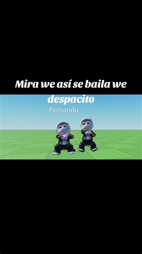 Despacito Dance Moves on Roblox Video