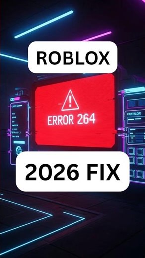 Roblox Error 264 FIX (2026) 😨 Someone Logged Into Your Account? #robloxleaks #roblox #shorts