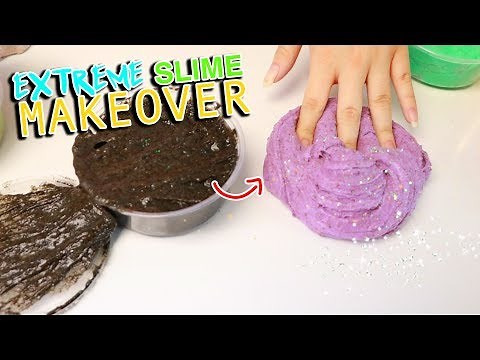EXTREME SLIME MAKEOVER! I made the best slime ever! Slimeatory #499.2