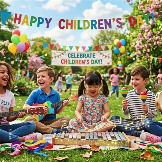 A bright and cheerful track to celebrate Children's Day! #ai #art #racing #music #song #video #cute