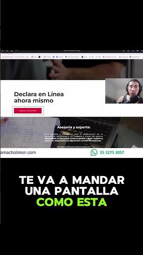 Paso a paso para ingresar a Declaranet