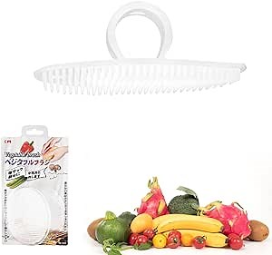 ORIJOYNA Flexible Vegetable Brush Fruit and Vegetable Cleaning Brushes Potato Scrubber Produce and Veggie Brush Kitchen Cleaning Tools for Potatoes Carrots Corn Fruit