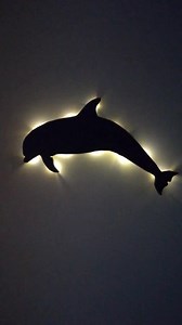 Lampe à LED silhouette de dauphin / delfinlampe/delfine/impression 3D - Etsy France