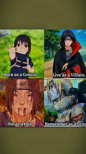 Itachi is a real LEGEND