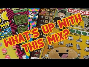 What’s up with this mix? ‼️ #california #lottery #scratchers #mix #win