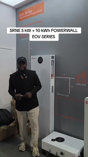 5 kW 10 kWh Lithium Battery Solar Powerwall - EOV Series