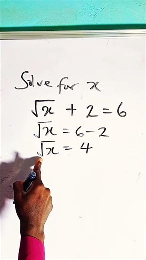 Solving Radical Equations #maths #mathematics #video