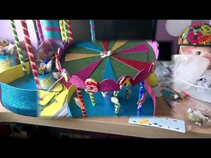 Como hacer un carrusel o tiovivo con luces y que gire. Parte 3
