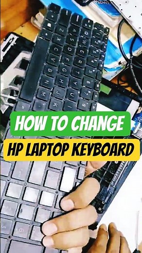 How to Change hp laptop Keyboard at Home | Step-by-Step Tutorial #laptopkeyboard #shortsvideos