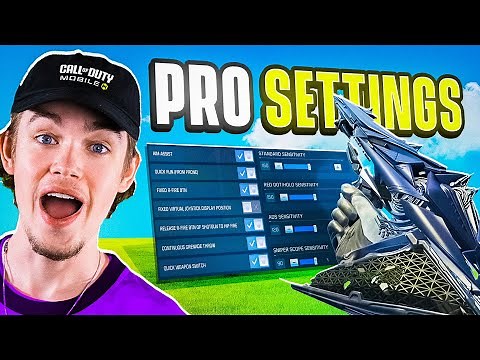 New Best Professional CoD Mobile Settings + Pro Tips!