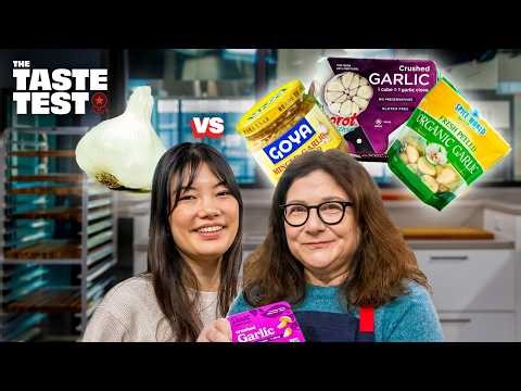 Can Prepared Garlic Compete With Fresh? | The Taste Test