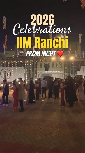 Prom Night | IIM New year Celebration | #iim #newyear2026 #party #promnight #iimranchi