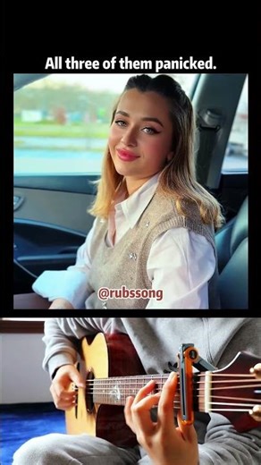 All three of them panicked.#funny #couple #single #viral #trending#guitar