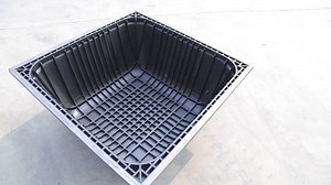 KAIXUAN 02 Easily Stripping Concrete Mould Plastic Waffle Slab Formwork for Ceiling Construction