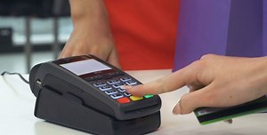 Entering Code on POS Terminal for Credit Card Payment