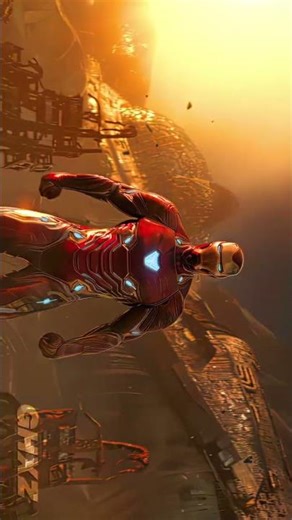 Avengers: Infinity War – Tony Stark Nano Suit Builds Itself in 4K 60FPS (The Ultimate Cool Walk) 🔥🛡️