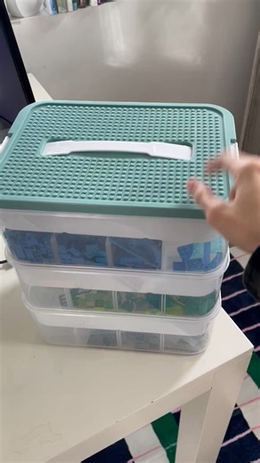 Watch Lego Organizer with different size compartments on Amazon Live
