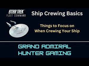 STFC - Ship Crewing Basics - Ship Stats - Synergy - Things EVERY Player Should Know