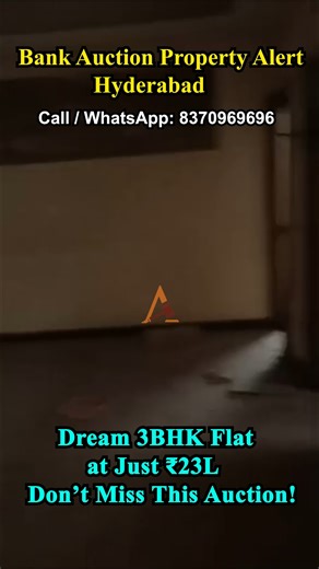 AuctionBazaar | 🚨 Hyderabad Bank Auction Property Alert! 🚨 🏢 Flat for Sale at Just ₹23 Lakhs 📍 China Thokatta, Bowenpally, Secunderabad – 500011 ✨... | Instagram