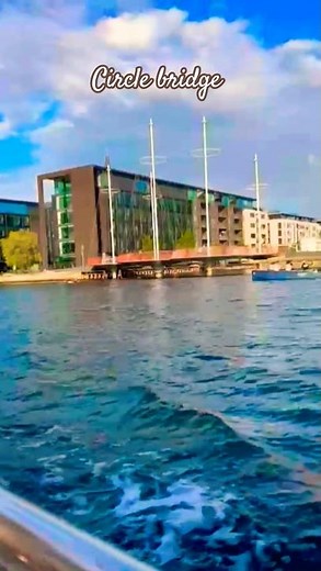 Circle bridge: Where art meets motion in Copenhagen..