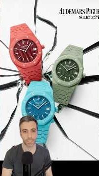 Swatch x Audemars Piguet "Royal Pop" [HUGE COLLAB EXCLUSIVE LEAKS] #swatch