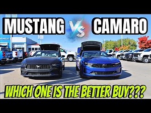 2024 Ford Mustang VS Chevy Camaro: Who Makes The Better Convertible Sports Car???