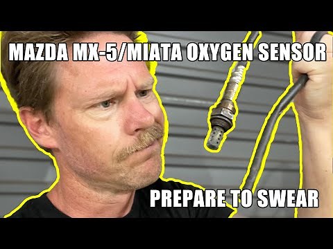 Oxygen Sensor Replacement Mazda MX-5 (Miata) NB2 | DIY O2 sensor P0037 code fix