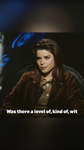 The original 'Scream' was released 25 years ago today! 😱 Bringing it back to 1996, when Neve Campbell let us in on what attracted her to the film. | MTV