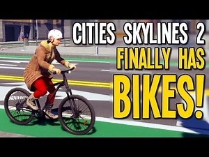 All the FREE Bike Stuff You'll Ever Need in Cities Skylines 2!